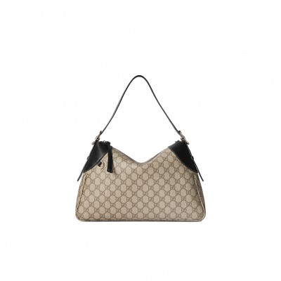 GUCCI GG EMBLEM LARGE SHOULDER BAG 815217 (37*23*8cm)